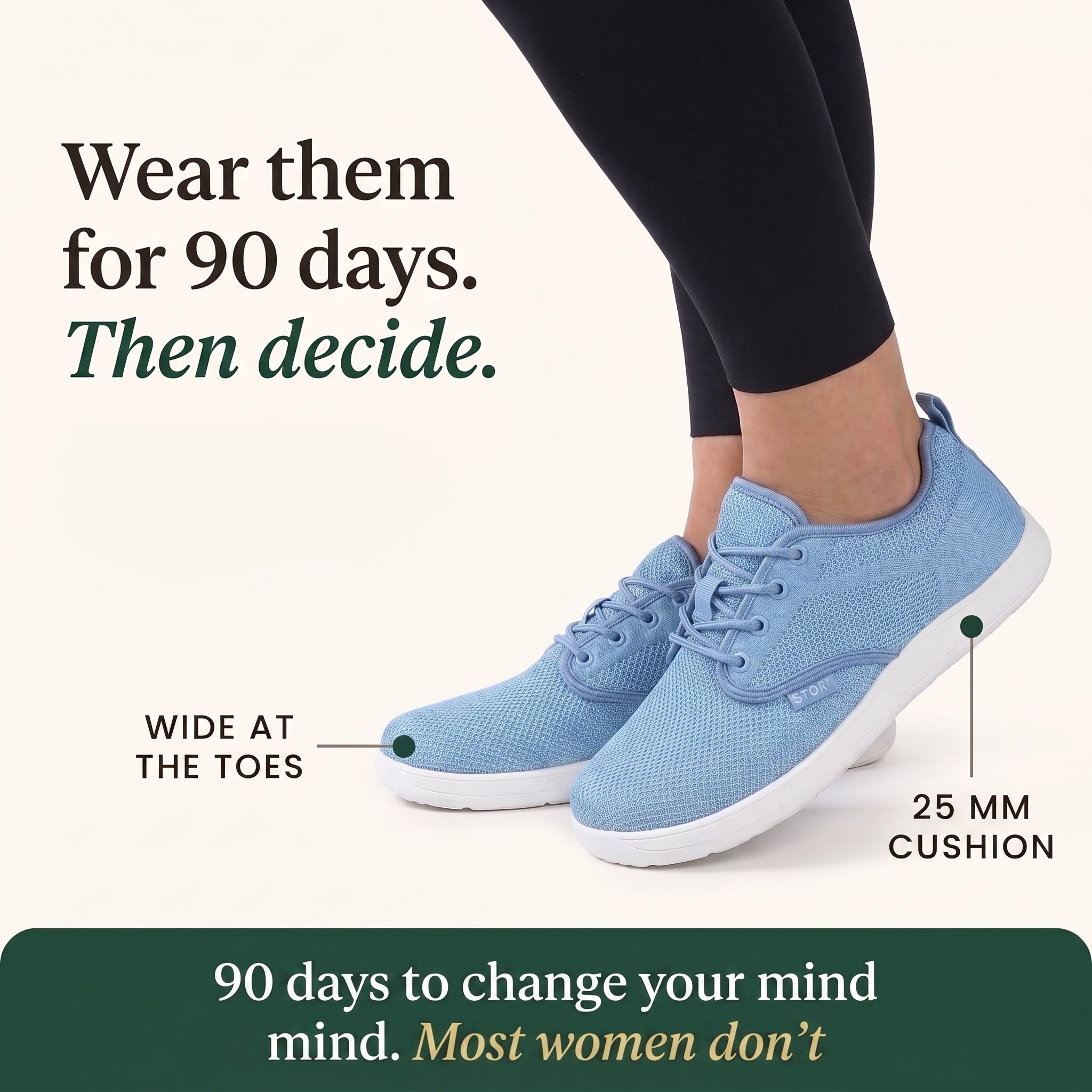 WalkPluma Suite - Wide Toe Box Sneaker