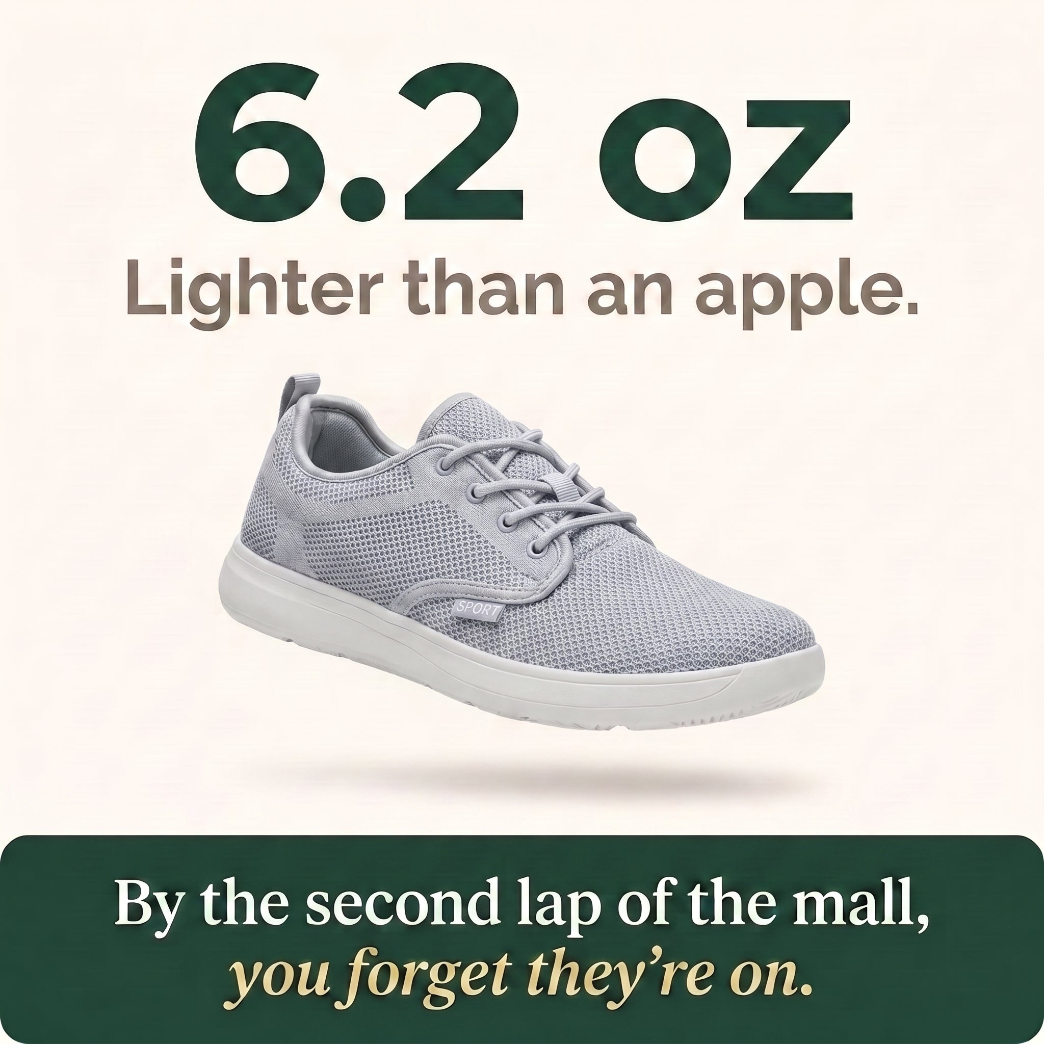 WalkPluma Suite - Wide Toe Box Sneaker