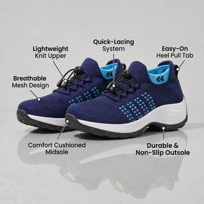 WalkPluma Flow - Orthopedic Knit Sneaker