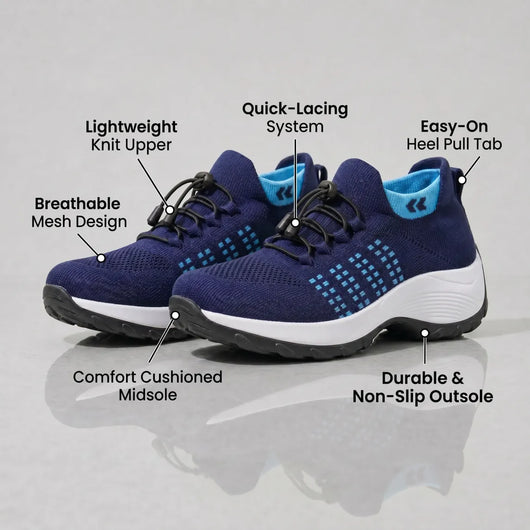 WalkPluma Flow - Orthopedic Knit Sneaker