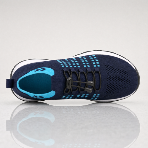 PLUMA Flow Orthopedic Knit Sneaker - Ocean
