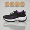 PLUMA Flow Orthopedic Knit Sneaker - Berry Black