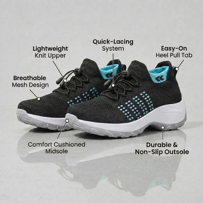 WalkPluma Flow - Orthopedic Knit Sneaker