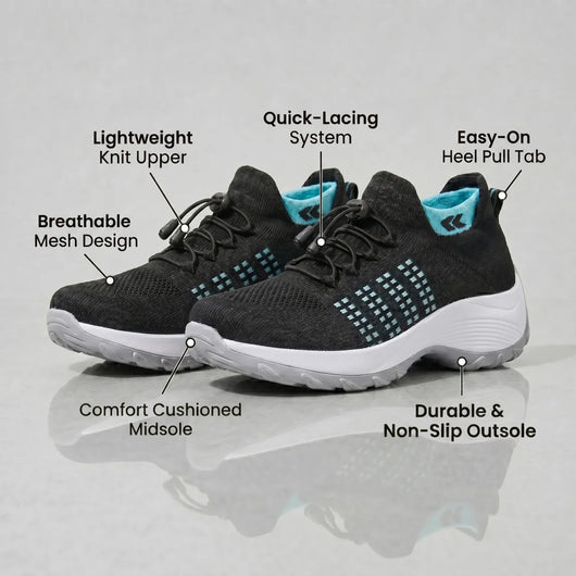 WalkPluma Flow - Orthopedic Knit Sneaker