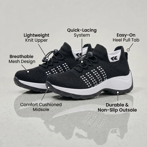 WalkPluma Flow - Orthopedic Knit Sneaker