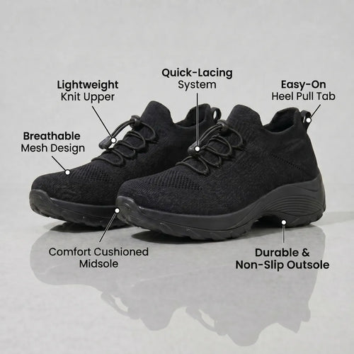 WalkPluma Flow - Orthopedic Knit Sneaker