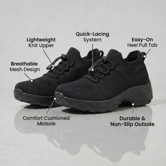 WalkPluma Flow - Orthopedic Knit Sneaker