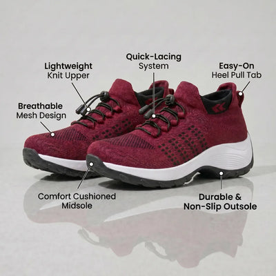 WalkPluma Flow - Orthopedic Knit Sneaker