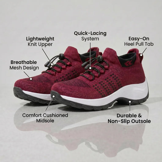 WalkPluma Flow - Orthopedic Knit Sneaker