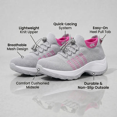 WalkPluma Flow - Orthopedic Knit Sneaker