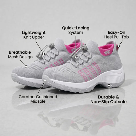 WalkPluma Flow - Orthopedic Knit Sneaker
