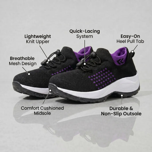 WalkPluma Flow - Orthopedic Knit Sneaker